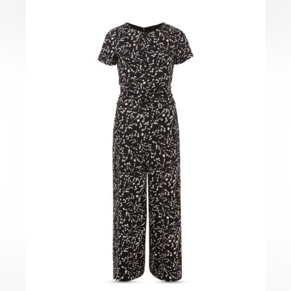 HobbsWomen´s Black Lexi Printed Jumpsuit, Size 12